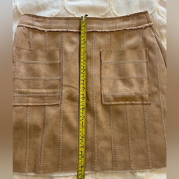 She & Sky suede miniskirt - Picture 4 of 4